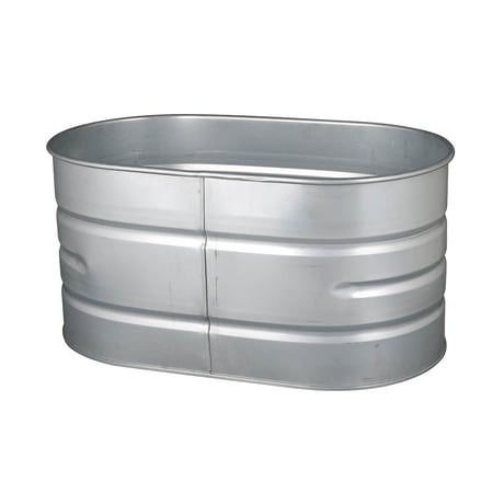 GALVANIZED TANK OVAL L