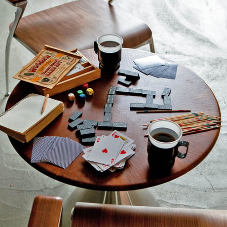 WOODEN 4IN1 CLASSIC BOARD GAME SET NATURAL