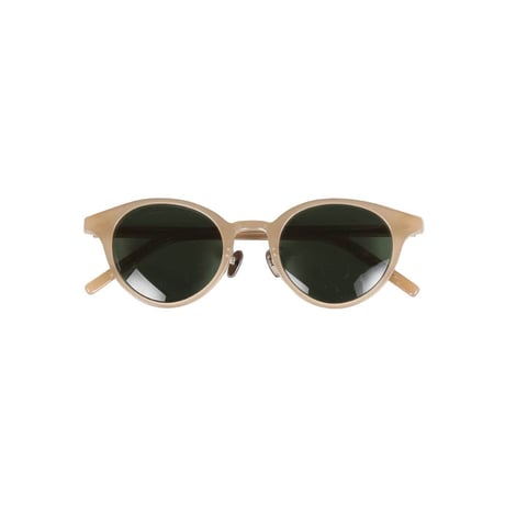 GLASSES WITH COLOR LENS BEIGE/GREEN
