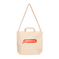 2way tote bag　Natural / Schleich LOGO