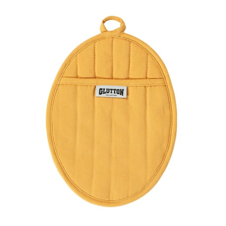 GLUTTON2 POT HOLDER YELLOW