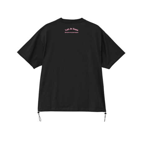L&B Relax fit Beaver T-Shirt / Black