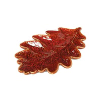 OAK LEAF DECOR PLATE