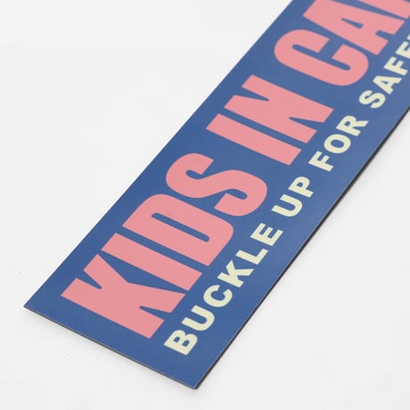 CAR MESSAGE MAGNET KIDS IN CAR