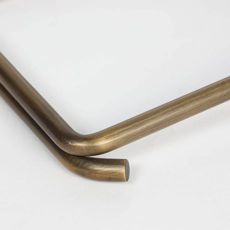 PAPER HOLDER ANTIQUE BRASS