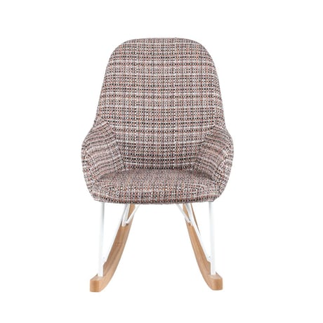 ROCKING CHAIR S TWEED ORANGE