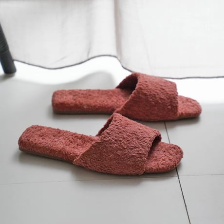 DURA-SOLE SLIPPERS MEN CURLY TERRACOTTA