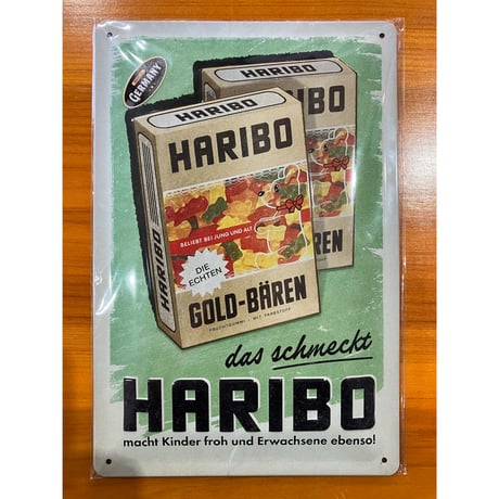 HARIBO Blechschild GB Vintage Goldbear_22418