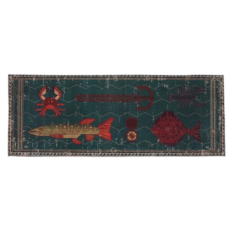 MAT LONG FISHES 450×1200