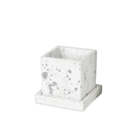 Solid planter cube  S / 3号　Rough gray
