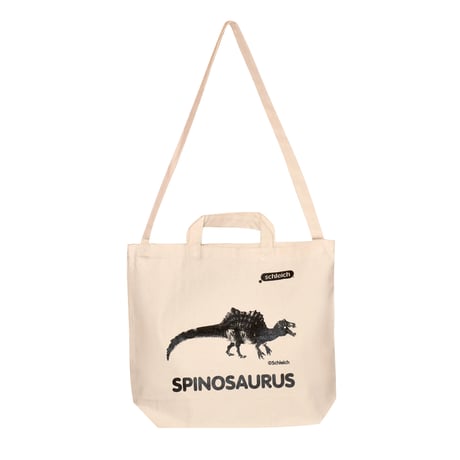 2way tote bag　Natural / スピノサウルス