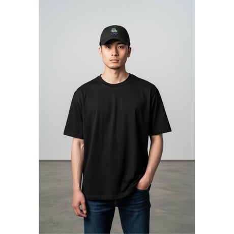 "CHARR" L&B Dinosaur CAP / Black