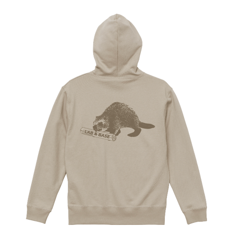 L&B Beaver Hoodie / Sand Beige