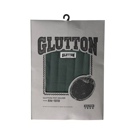GLUTTON2 POT HOLDER GREEN