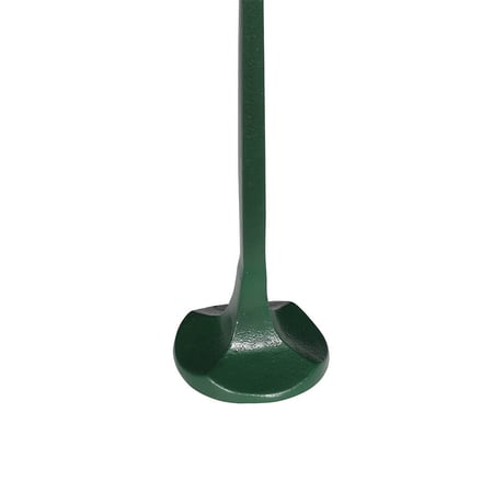 IRON CANDLE HOLDER DIAMOND GREEN L