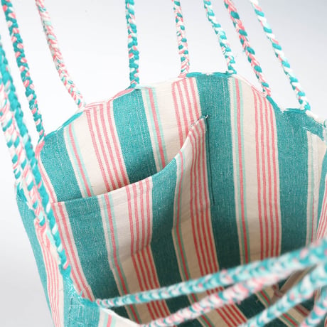HAMMOCK TOTE L ALTERNATE PINK×BLUE
