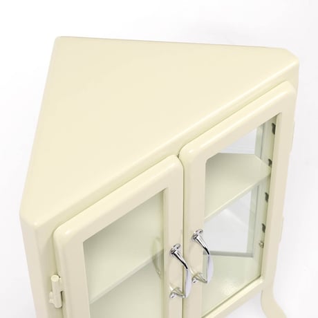 Mini triangle cabinet H660   Ivory