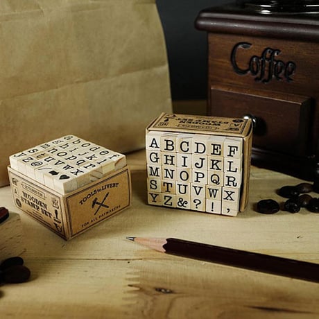 TOOLS to LIVEBY Alphabet stamp_B