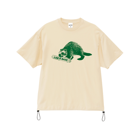 L&B Relax fit Beaver T-Shirt / Ivory