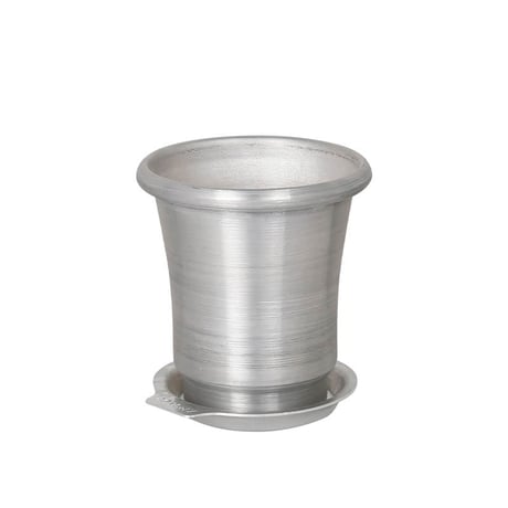 Aluminum saucer