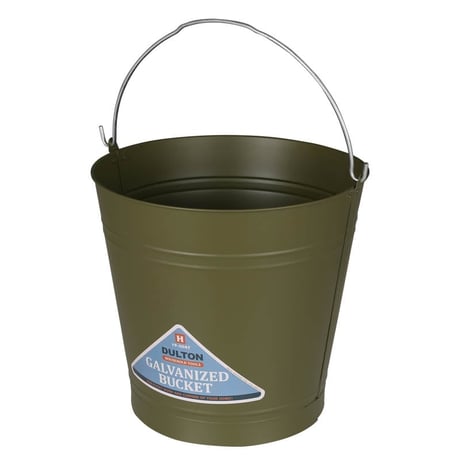 Galvanized bucket