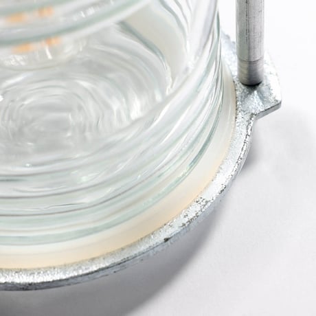 ALUMINUM TWIN GLASS WALL LAMP