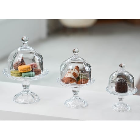 SMALL GLASS DOME L