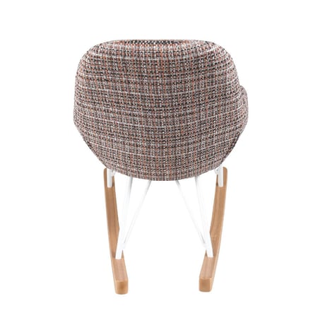 ROCKING CHAIR S TWEED ORANGE