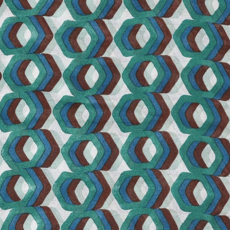 MULTI CLOTH HEXAGONAL BLUE