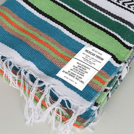 MEXICAN THROW BLUE