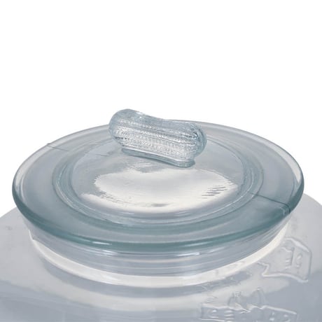 Glass cookie jar  5L