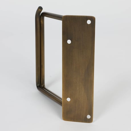 PAPER HOLDER ANTIQUE BRASS