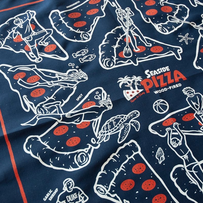 BANDANA 04 / NAVY | LAB & BASE STORE