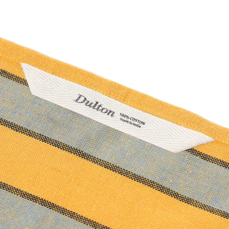 KITCHEN CLOTH BORDER YELLOW/BLUE