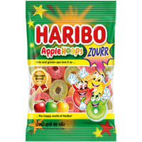 HARIBO サワーアップルリング 80g