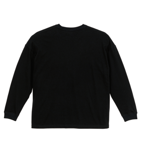 Big silhouette Long T-shirt -LAB & BASE- / Black