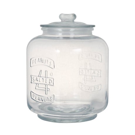 Glass cookie jar  5L