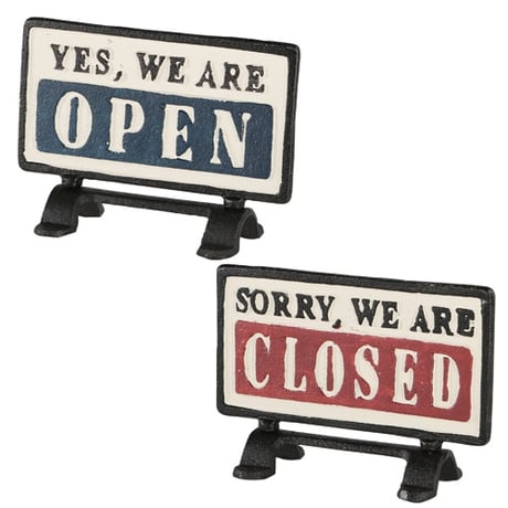Reversible sign stand