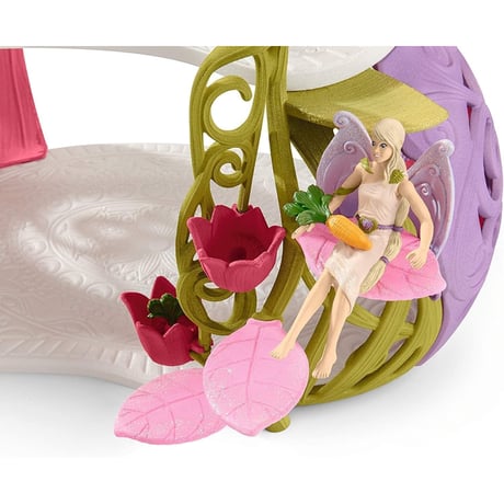 42445　Bayala Glitter Flower House with Unicorns