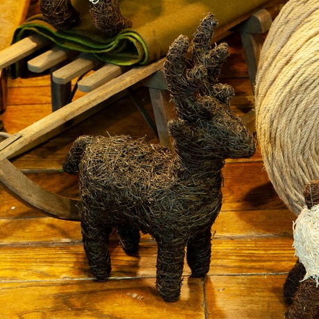 FIBER DECO REINDEER STANDING S