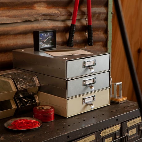 STACKABLE DRAWER VERTICAL GALVANIZED