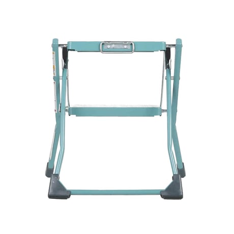 Folding 2-steps ladder Galvanized