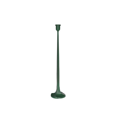 IRON CANDLE HOLDER DIAMOND GREEN L
