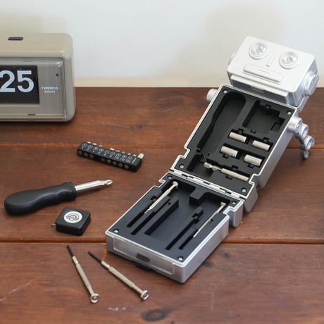TOOL KIT ROBOT SILVER