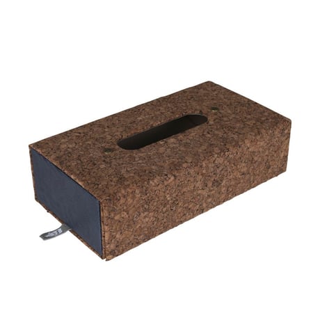 Foldable tissue box