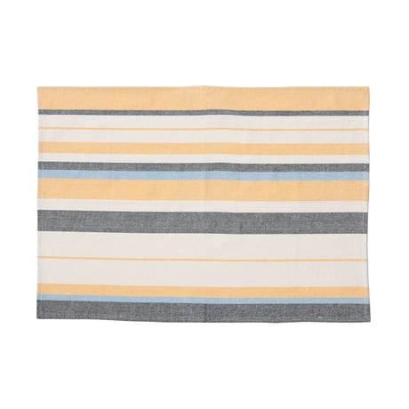 KITCHEN CLOTH STRIPY YELLOW/BLUE