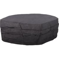 岩のテーブル　ストーン風グレイ / Grand Canyon Coffee Table 45.625x33.75x17"H