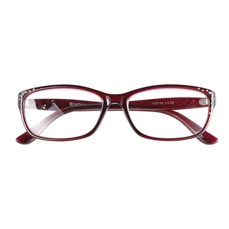 READING GLASSES RED