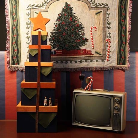JACQUARD MULTI CLOTH CHRISTMAS TREE