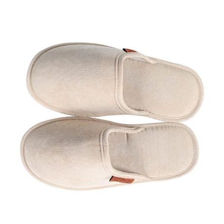CORDUROY SLIPPERS EV MEN/BEIGE